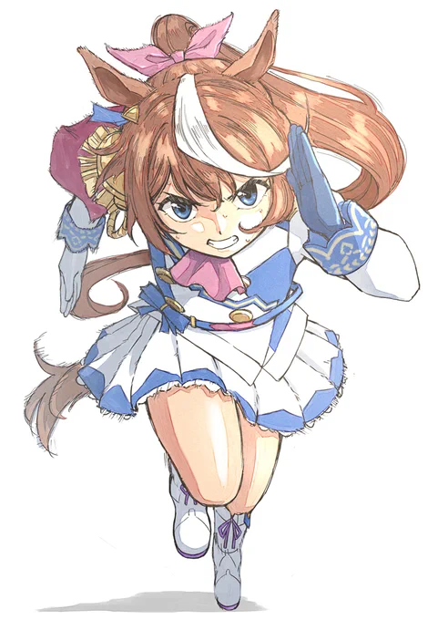 最近ウマ娘のアニメをみました。
ぼく、ガチ泣き。
#ウマ娘 
#トウカイテイオー 