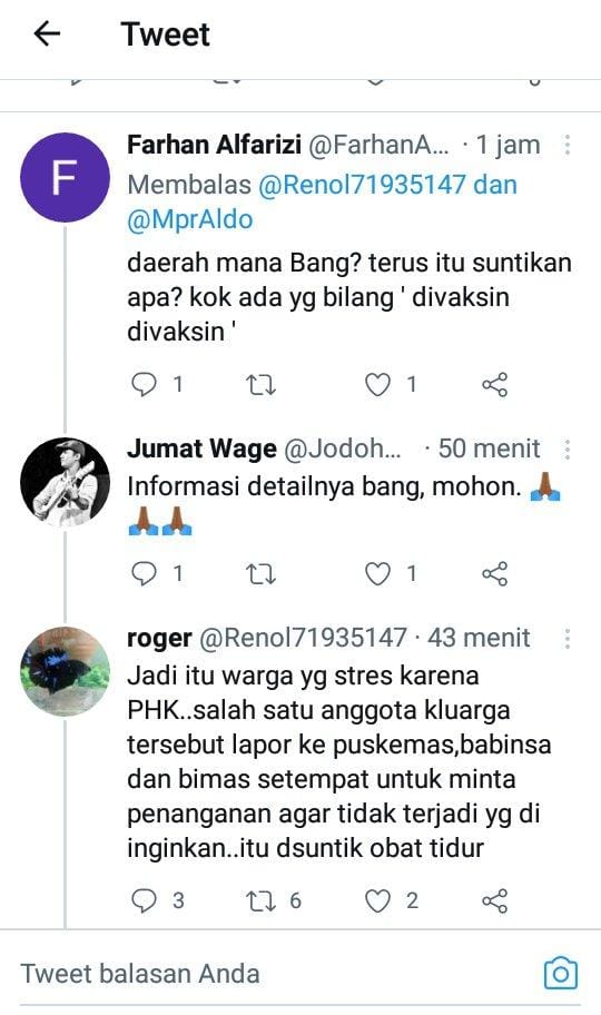 Hoax dan fitnah lagi.

@MprAldo "wah vidio ini pasti bakal rame".

Iya rame bikin gaduh dal kadal

Segera tangkap aja 
<a href="/Puspen_TNI/">Pusat Penerangan TNI</a> <a href="/DivHumas_Polri/">Divisi Humas Polri</a> <a href="/tni_ad/">TNI AD</a> <a href="/_TNIAL_/">TNI Angkatan Laut</a> <a href="/_TNIAU/">TNI Angkatan Udara</a>