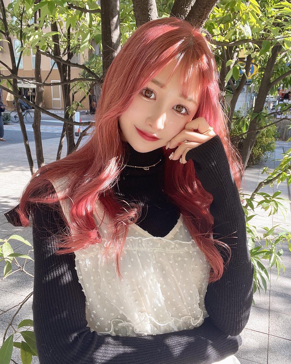 uranishihikaru's tweet photo. 赤じゃなくてピンクだよ🍑 https://t.co/27MK0R7tw9