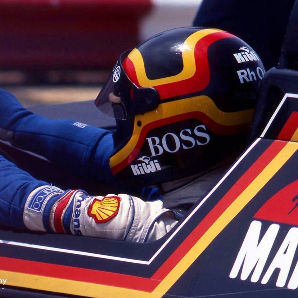 NikkiAlottel15's tweet photo. Stefan Bellof's helmet slapped so much, my god. Definitely one of my favorite designs ever.

Post your all-time favorite Helmet design in the quotes or comments. https://t.co/QiWWEksStL