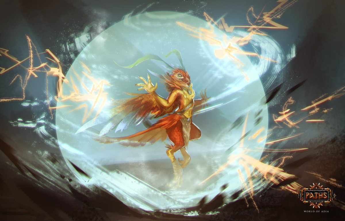 PathsRPG's tweet image. Nearly every person living in Adia can perform simple magic, but there are still more who have pushed on to learn more about how to harness this internal force. #ttrpg #pathsrpg #rpg #DnD #dnd5e #ttrpgsolidarity #TTRPGs