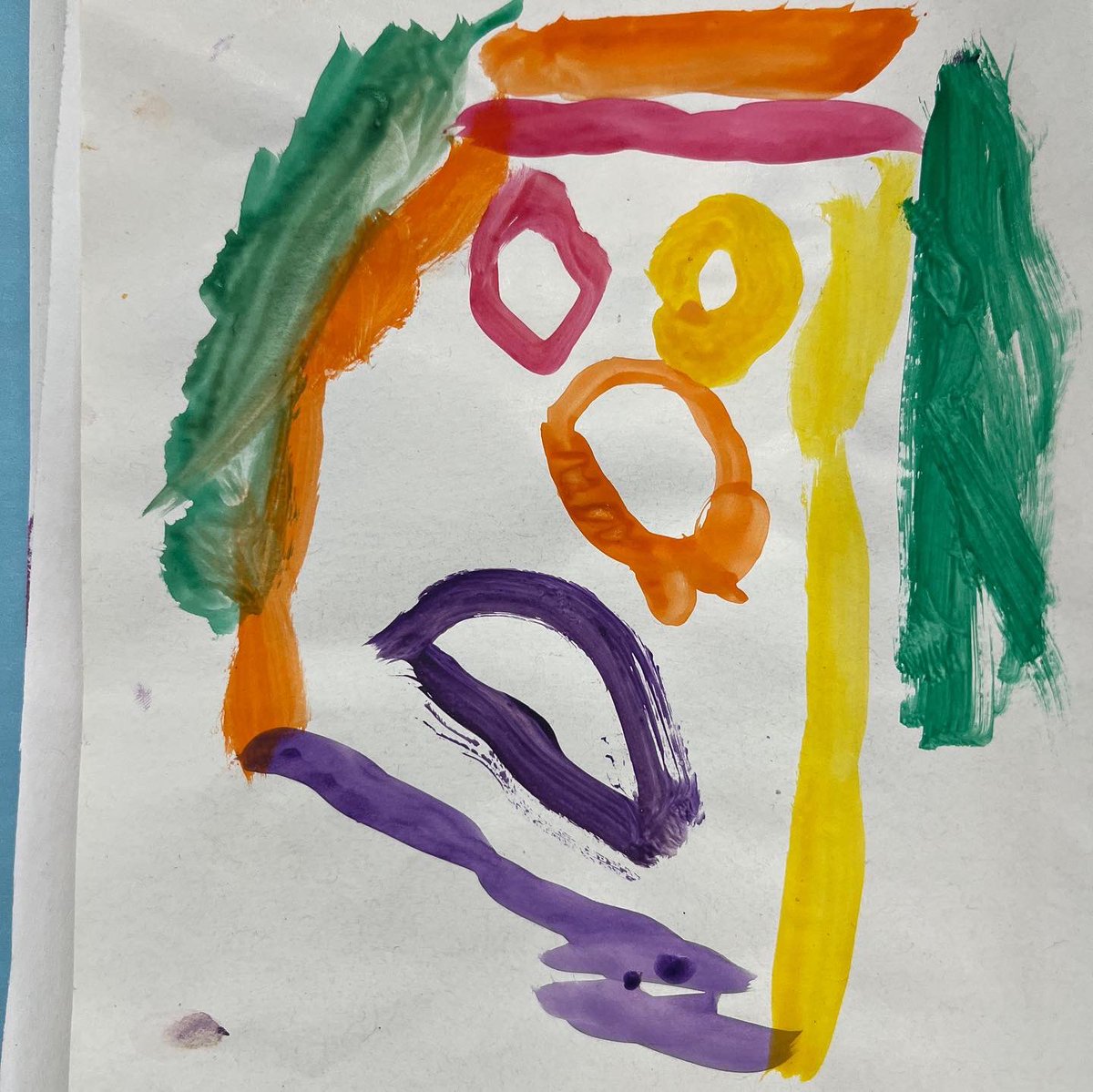 PS124PTA's tweet photo. Pre-K self portraits from Ms. Cardenas class. 😊 https://t.co/sQwkuMPLL2