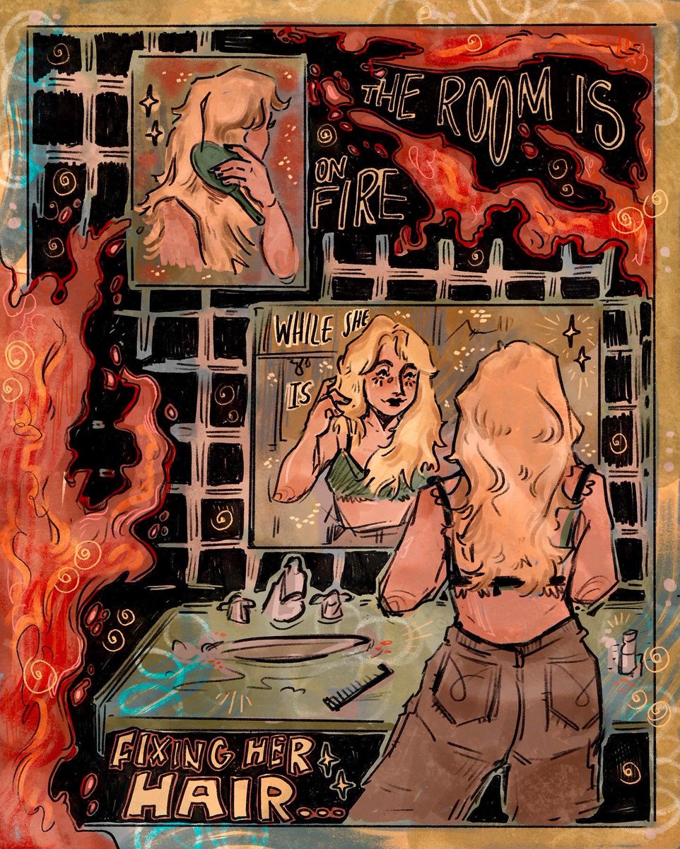 bluedelladraw's tweet photo. ❤️‍🔥❤️‍🔥❤️‍🔥 @thestrokes #TheStrokes #reptilia #song https://t.co/5yWsxFoDym