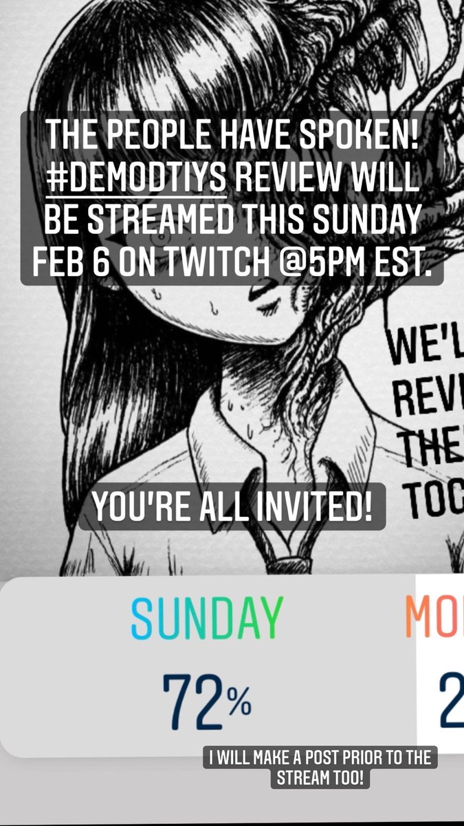 demographick's tweet photo. Stream happening tomorrow on Twitch! Sunday Feb 6 at 5pm EST. @ demographick We will be reviewing all the entries from my draw this in you’re style challenge! Lots of entries that I’m very  excited to see! See you there. 😉 https://t.co/J32qxrTNIb