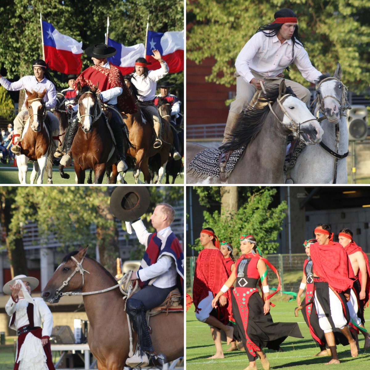 ¡Felices por volvernos a encontrar con nuestro querido público! dos años de pausa que nos hicieron volver con muchísimo entusiasmo y con el cariño de siempre! gracias Temuco!!  VIVA CHILE! VIVA #palmasdepeñaflor! 
🇨🇱❤️🇨🇱❤️