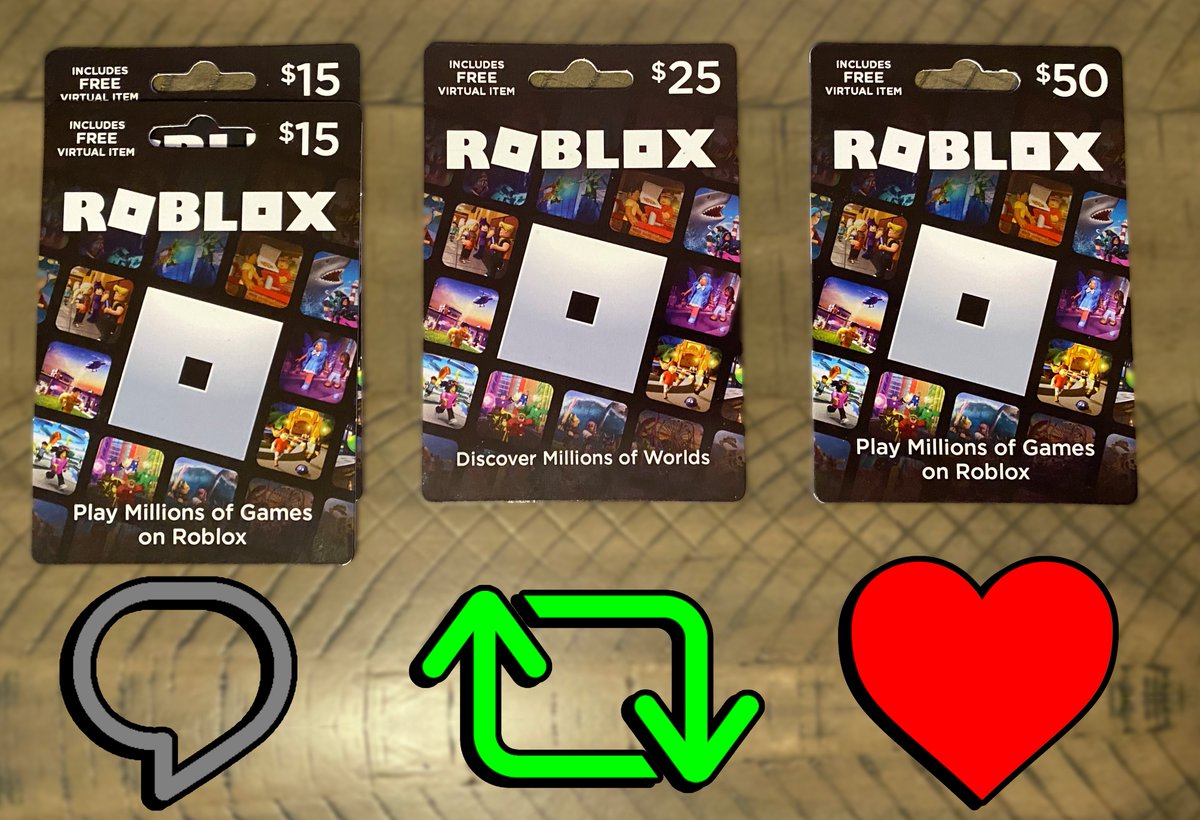 Model8197 on X: Anyone want a Robux Gift Card? I have a few left