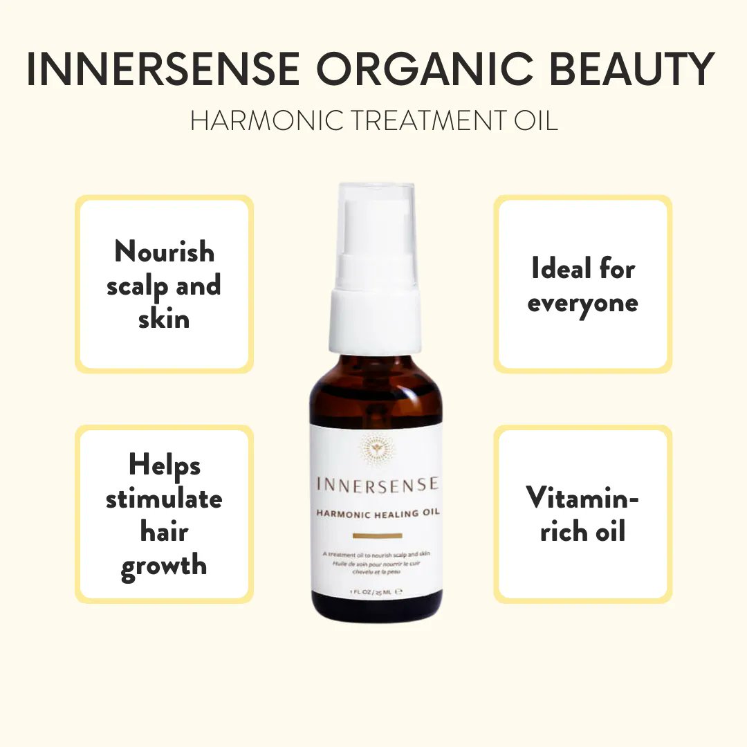 Feel at peace with your hair with <a href="/Innersense/">Innersense Organic Beauty</a>'s Harmonic Treatment Oil 😌