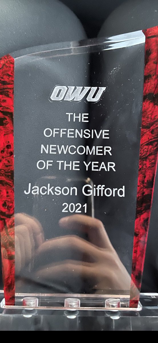 Commitment to our players isn’t just for 4yrs, it’s lifelong! I am so proud of <a href="/JacksonGifford2/">Jackson Gifford</a> for a million things. Watching him succeed and do what he’s always done at <a href="/OWUBishopFB/">Ohio Wesleyan Football</a> is just a luxury.
WIN THE DAY!