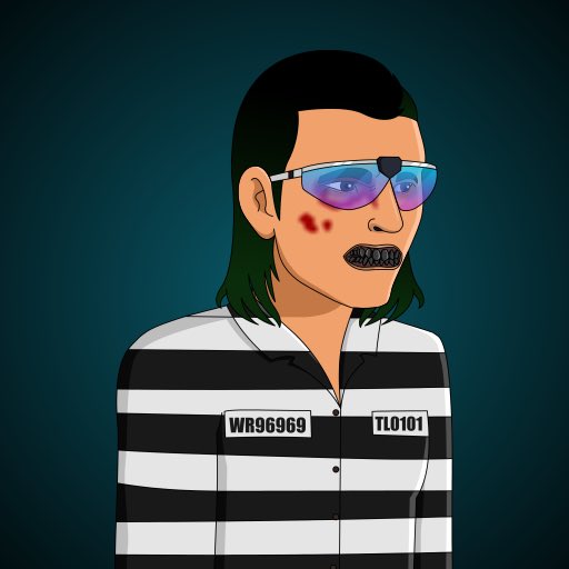 DGreezyOK's tweet photo. @CNFT_Machinist @CardanoConvicts My Pyscho is ready for a jail mate! https://t.co/Z2j8dSlcWh