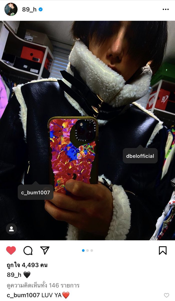 JHSThailand's tweet photo. 220206 ชางบอมคอมเม้นท์รูป+รีโพสต์รูปของฮยอนซึงค่ะ 💕
c_bum1007 » #89_h : LUV YA❤️ https://t.co/DlRgJrSZqB