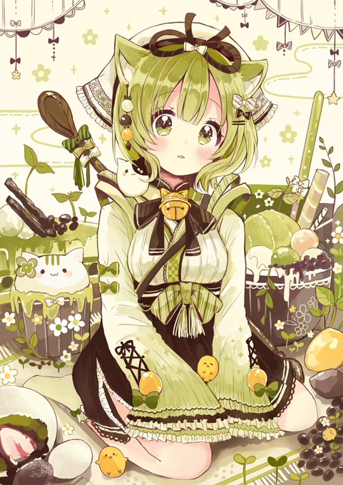 抹茶ちゃん🍵🐾

 #抹茶の日 