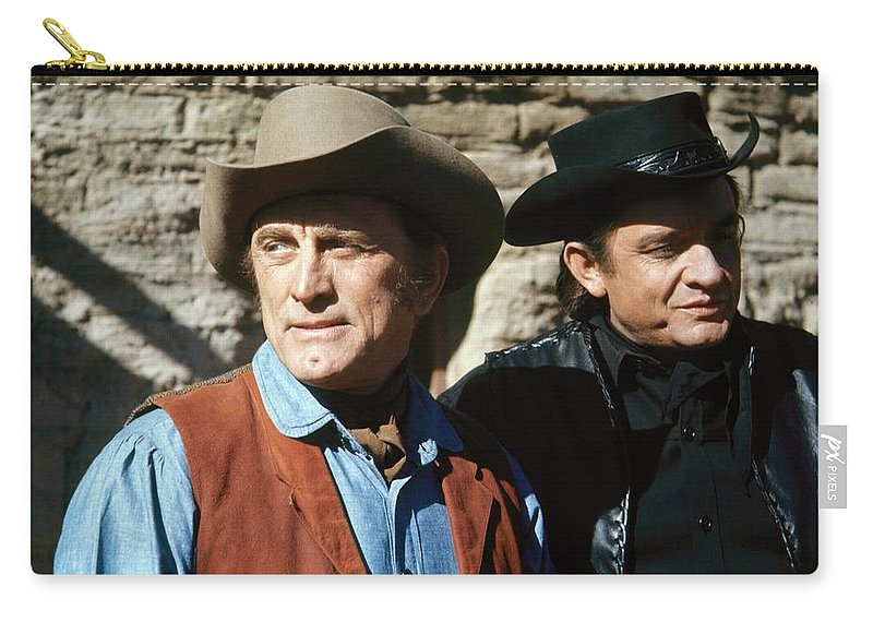 crockpics's tweet photo. Kirk Douglas and Johnny Cash during the shooting of the film The Gunfight, 1971. https://t.co/5cOOA6e9pd