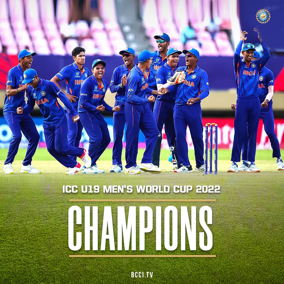 U19IndianCricketTeam tweet media