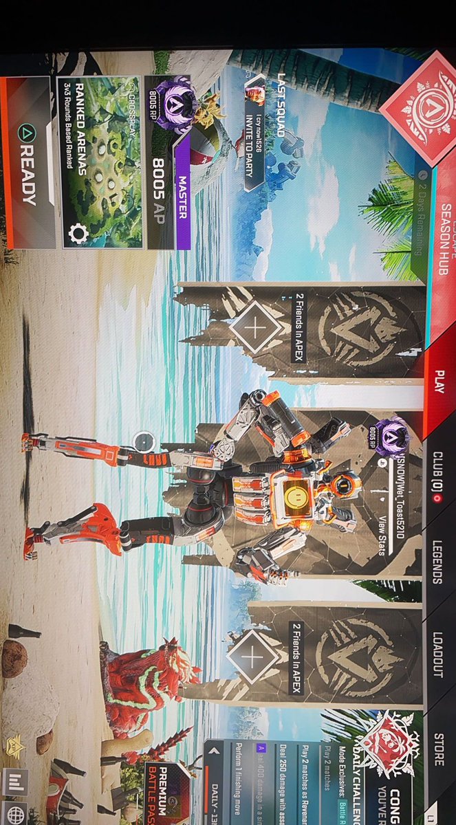 ZachWhere's tweet photo. I DID IT, THE SOLO GRIND TO MASTERS IN ARENAS AND MY FIRST TIME HITTING MASTER RANK!!!!! #ApexLegends #APEX #GOAT #Masters #Ranked #RankedArenas #Letsgo #pathy #pathfinder https://t.co/pOcgSpJhYL