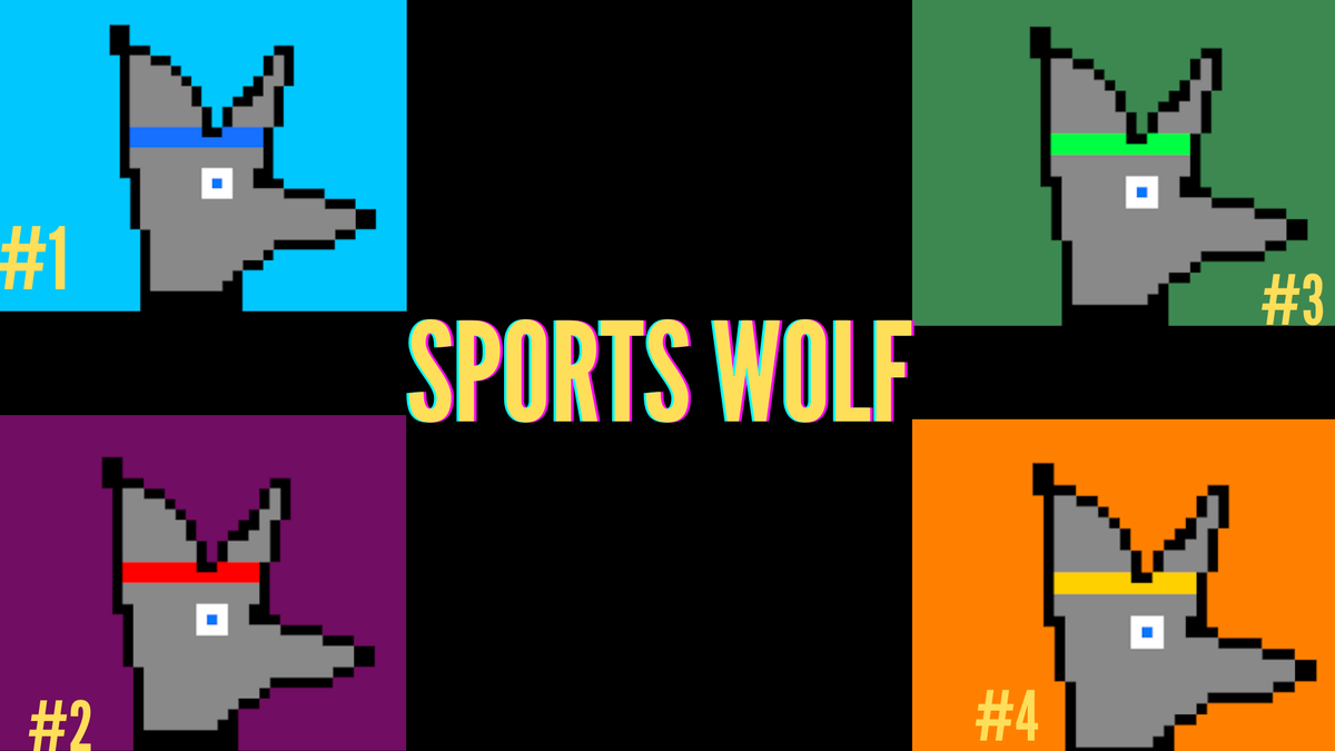 CryptoAnimals6's tweet photo. Come train with the Sports Wolf.

Opensea link in my bio. https://t.co/82MVXc8Riu