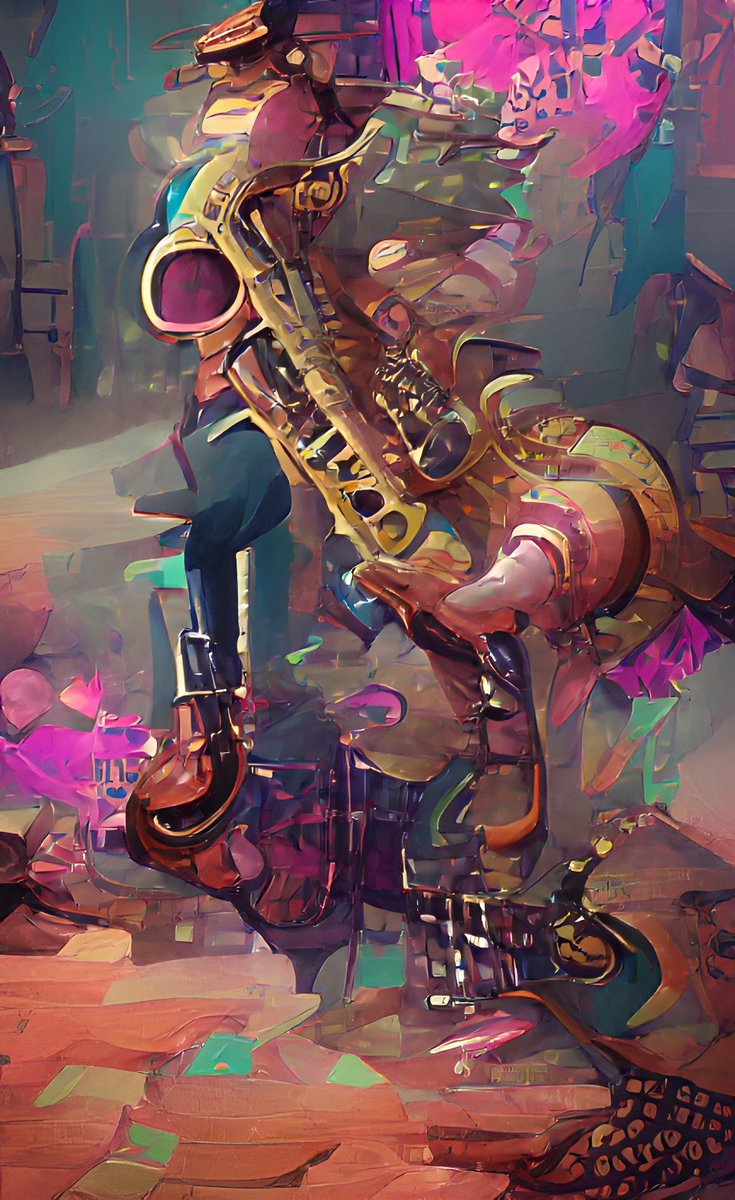 instant_dreamer's tweet photo. NEW NFT🎉🎉
~~~~~~~~~~~
[Name]: Saxophone Funk
[Price]: 0.05 WETH
[Quantity]: 1/1
[Link]:https://t.co/hzkLVYJr6z

#nftcommunity #nftart #investment #investmentideas #mtgcollectors #cryptotraders #psicotrading #ledgerwallet #beginnerartist #workedseeds #tradingsoftware #divergence https://t.co/fej0v3sd1L