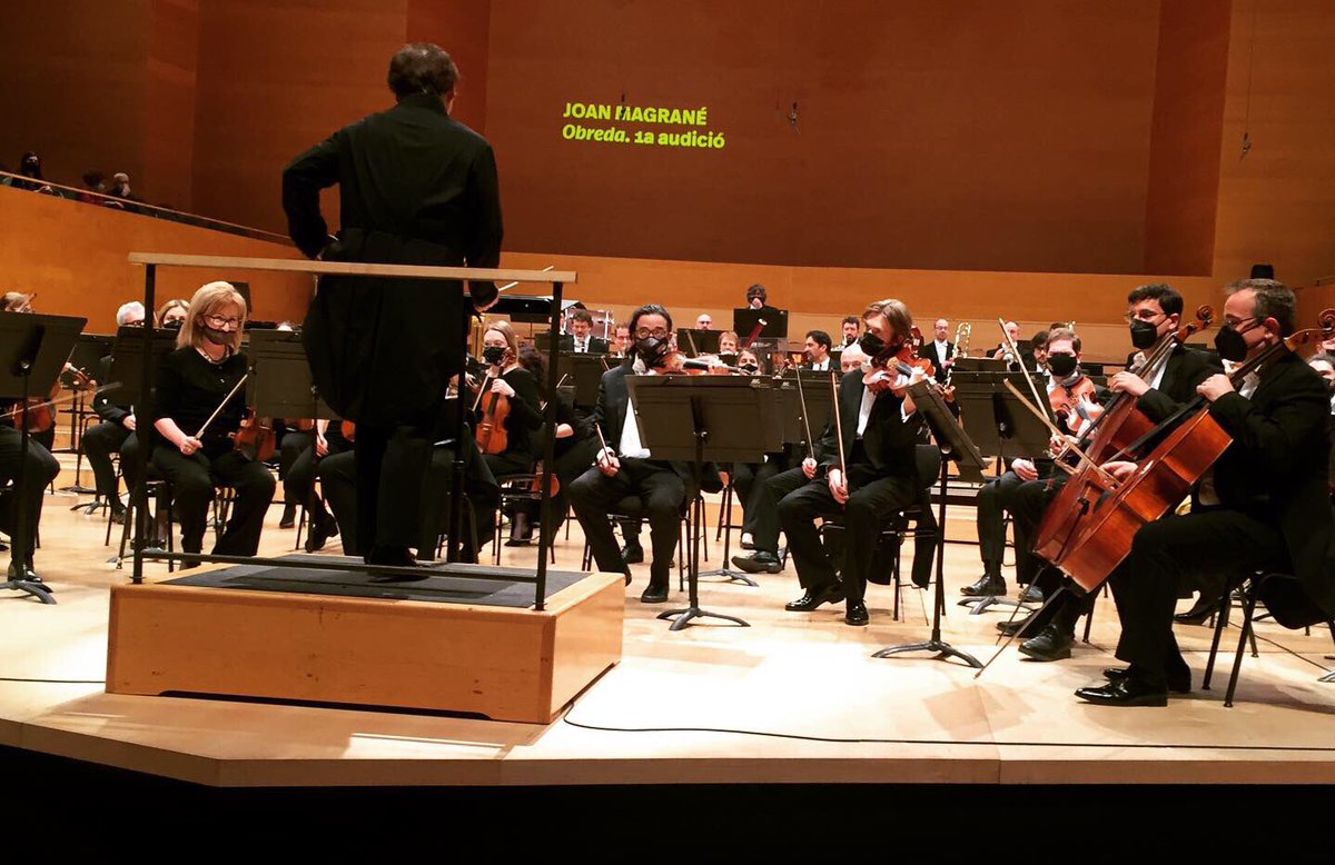 jsolervicens's tweet photo. #obreda o el bosc musical de @JoanMagrane a @auditoribcn
@APerejaume @OrquestraOBC 🎼 https://t.co/x0BYNRjCr8