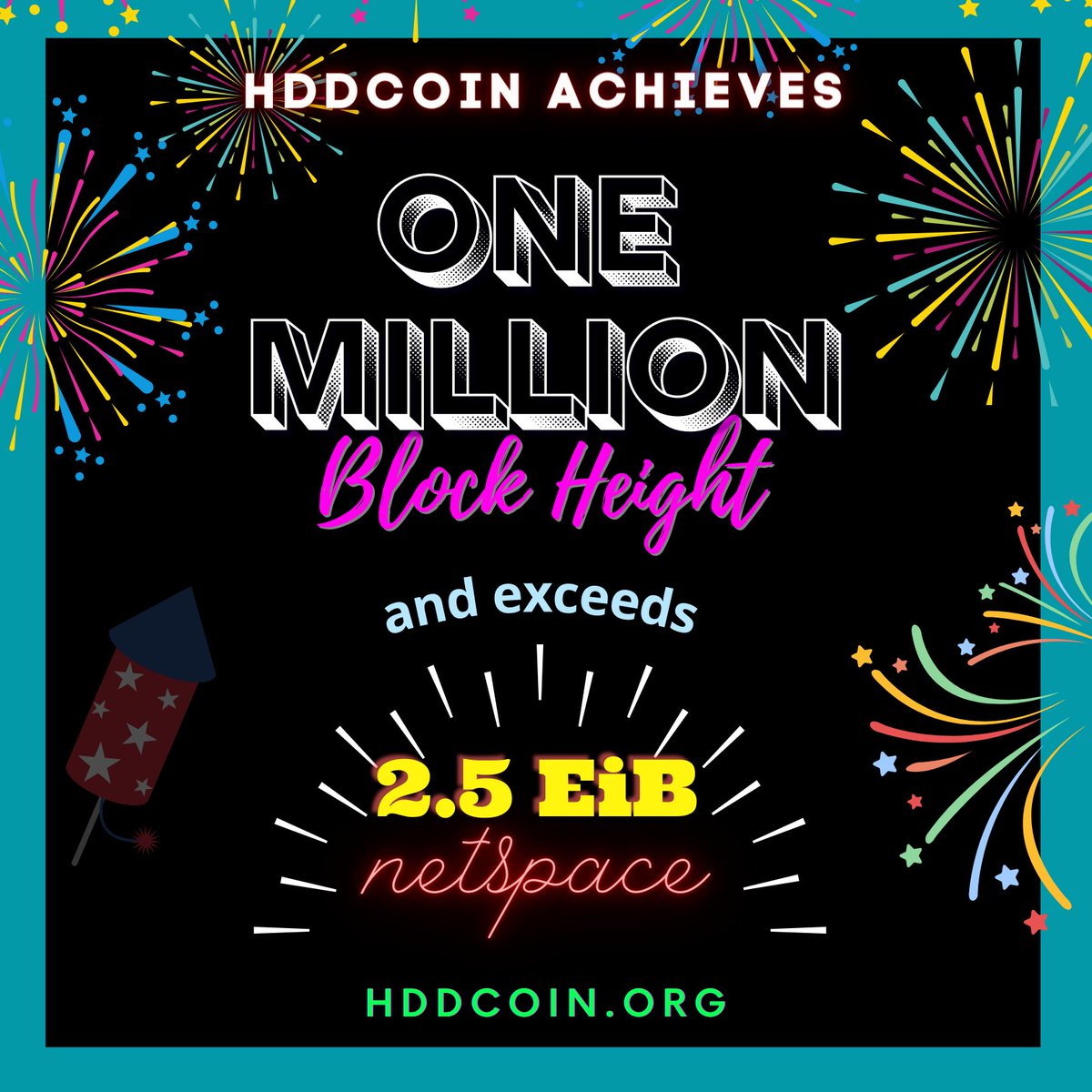 HDDcoin tweet media