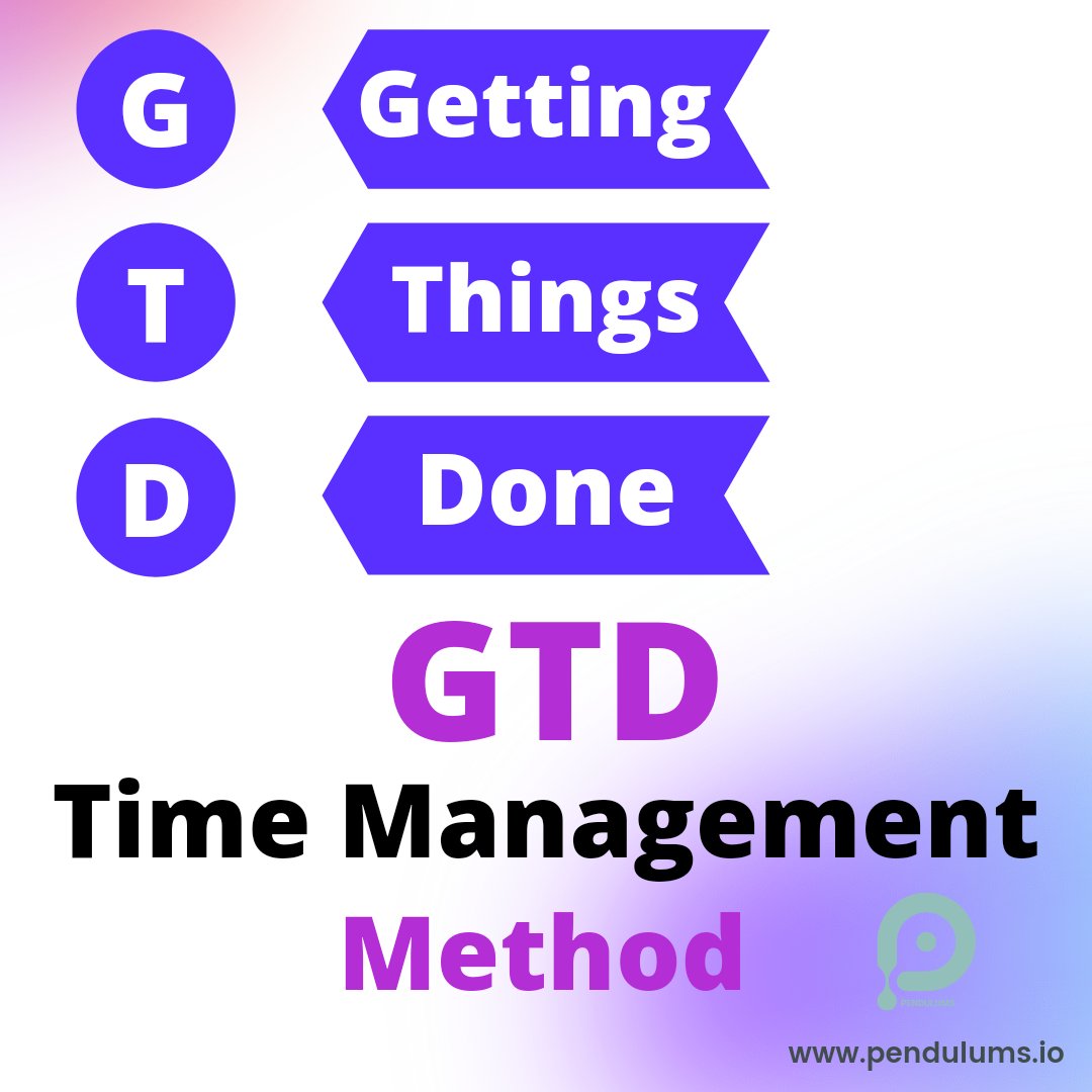 Getting things done or in short GTD method for better time management that provides by David Allen.

Click on the below link to read this article:
 blog.pendulums.io/index.php/2022…

#timemanagement #timetracking #entrepreneurs #freelancing #Linux #opensource #GTD #Productivity