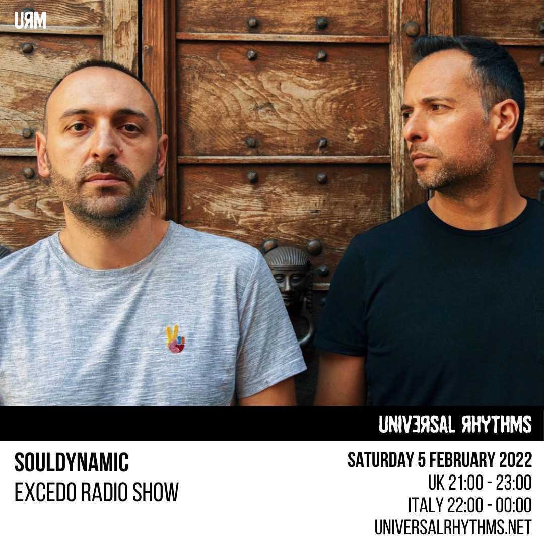 On in a bit on Universal Rhythms Radio #excedo #radioshow 🔈