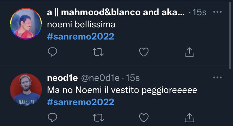 Principessa_HP's tweet photo. Tutti d'accordo #Sanremo2022 https://t.co/r7H9bAN3RB