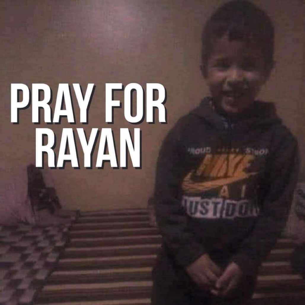🇲🇦 ALERTE INFO - Rayan n’aurait pas survécu. Les parents du garçon ont reçu un appel du roi du #Maroc qui a présenté ses condoléances. (2M) #prayforryan #Ryan