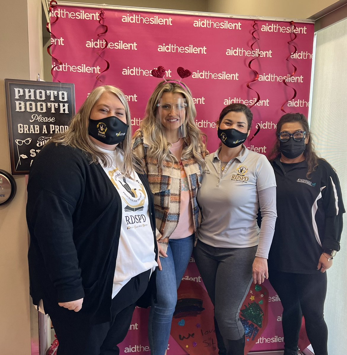 Today some of our students had the opportunity to receive much needed hearing aids. Thank you @aidthesilent for making this possible for them! <a href="/sped_misd/">Special Education Department</a> #aidthesilent