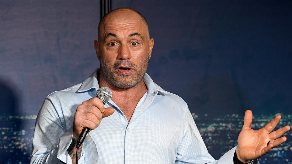 Forbes's tweet photo. Spotify Pulls More Than 110 Episodes Of Joe Rogan’s Podcast https://t.co/biCZOIo0b8 https://t.co/APnXncoi4l