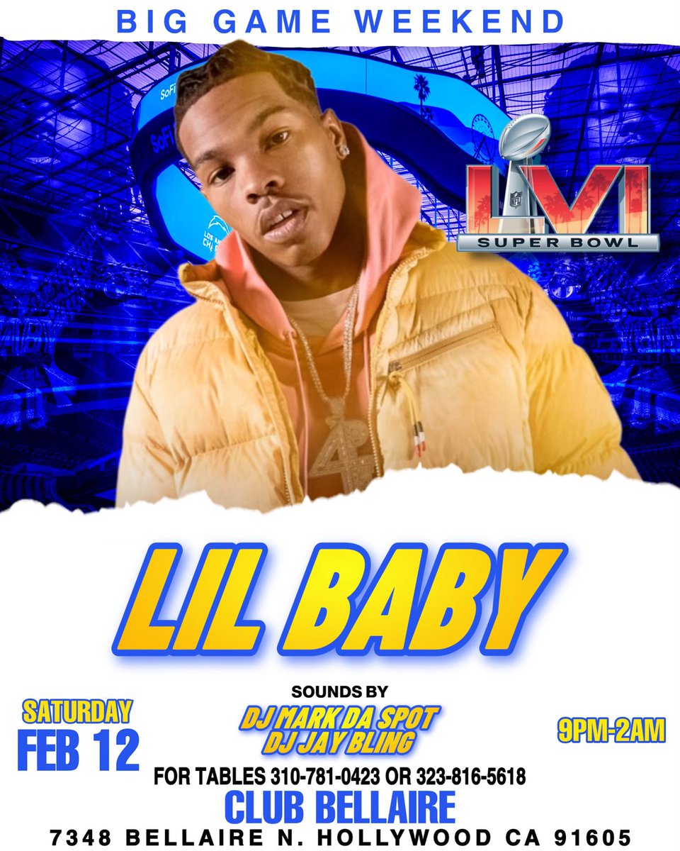 ComptonGRide's tweet photo. @lilbaby4PF Super Bowl Weekend Saturday February 12th #CurrencyChasers https://t.co/P7jnh5f5Ok