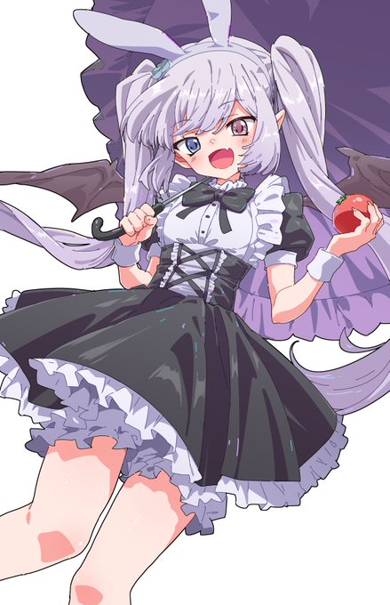 天邪鬼ルナさん描かせて頂きました(@Amanojaku_Luna)。ちなみにトマトはナス科ナス属。このアカウントが消されたら、君がこの隠された真実の証人になってくれ #ルナ様になる 