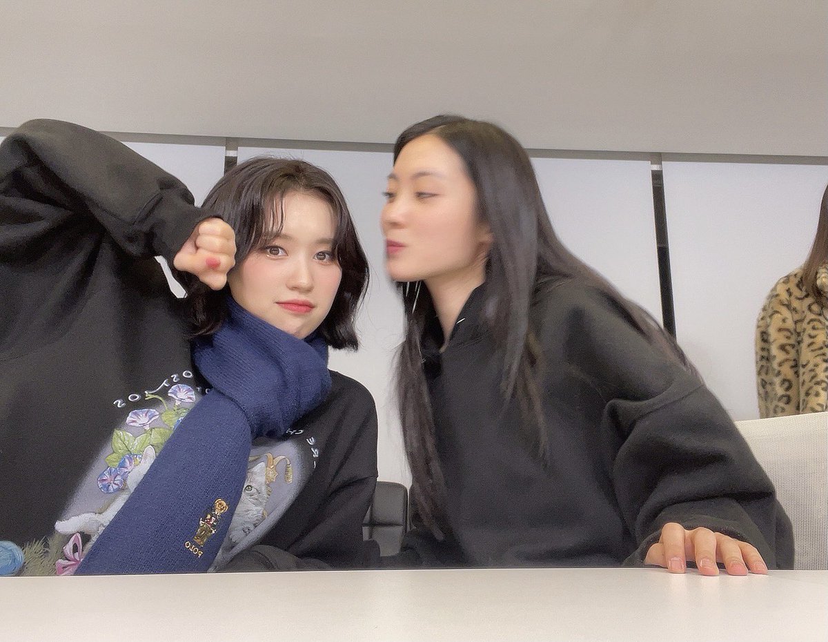 lucyarchived's tweet photo. pretty girl next to pretty girl #노효정 #엘리 https://t.co/IMwKjOoKcn