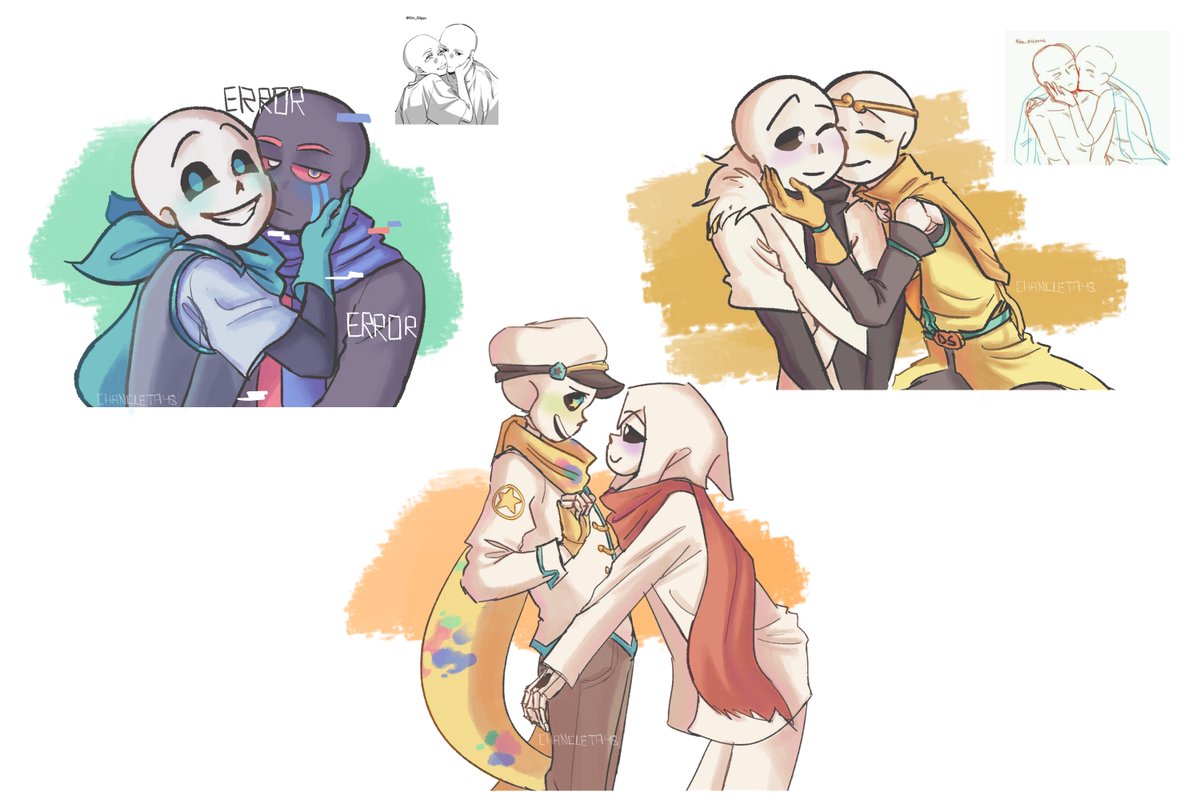 Chancleta48's tweet photo. Some ships I like c:
#Errorblue #Cream #Poth https://t.co/d4OxvS72RE