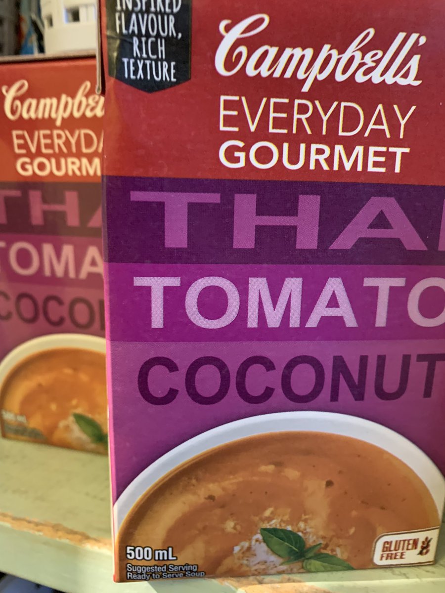 RDeFHoez's tweet photo. @CampbellSoupCo @Campbells I recently discovered this soup and I am obsessed! My husband found 5 on the shelf for me. Please don’t discontinue it. I am in love 🥰 https://t.co/Auv61HffyU
