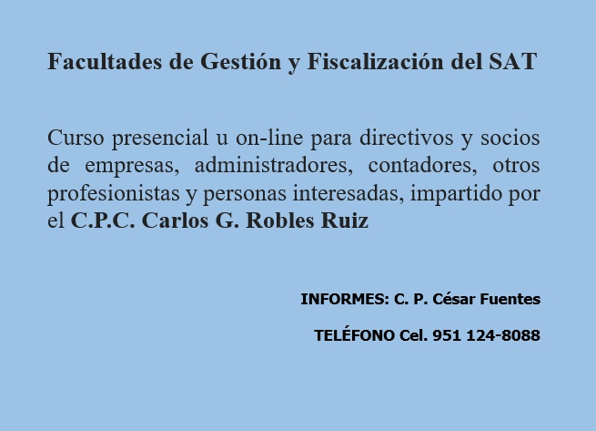 agenciaoaxacamx's tweet photo. Aprovecha esta oportunidad para cumplir en tiempo y forma con los requerimientos fiscales del 2022
@Carlos_RoblesR https://t.co/vF0J90GT4t