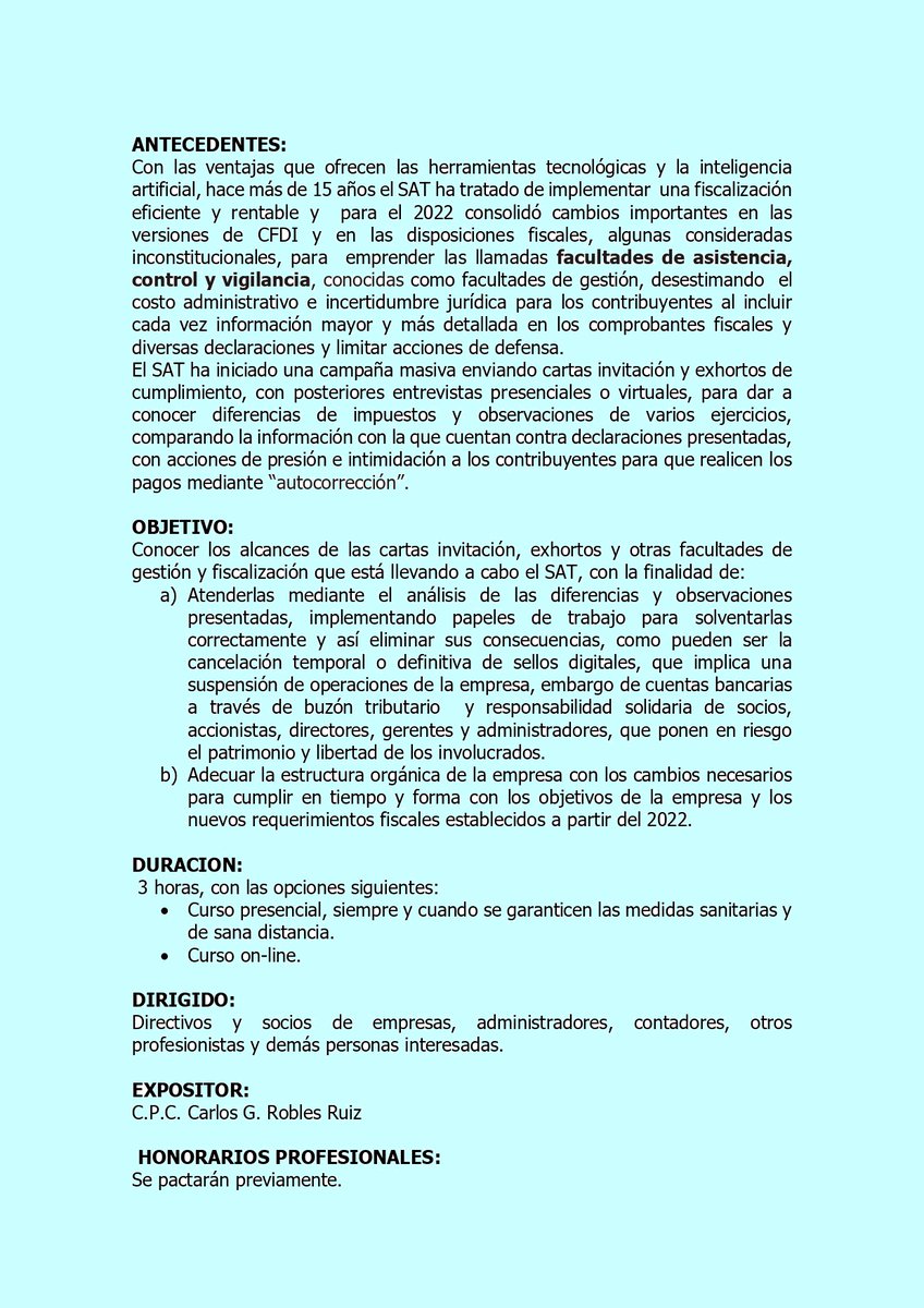 agenciaoaxacamx's tweet photo. Aprovecha esta oportunidad para cumplir en tiempo y forma con los requerimientos fiscales del 2022
@Carlos_RoblesR https://t.co/vF0J90GT4t