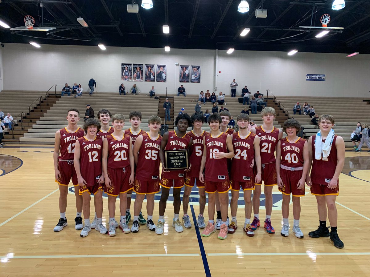 BCSports's tweet photo. Freshmen 🏀 teams sweep the 15th District hoops tourney today! Great job by both teams. Congratulations! 🏆🥇#WeAreBC https://t.co/yhvg3Uv7yp