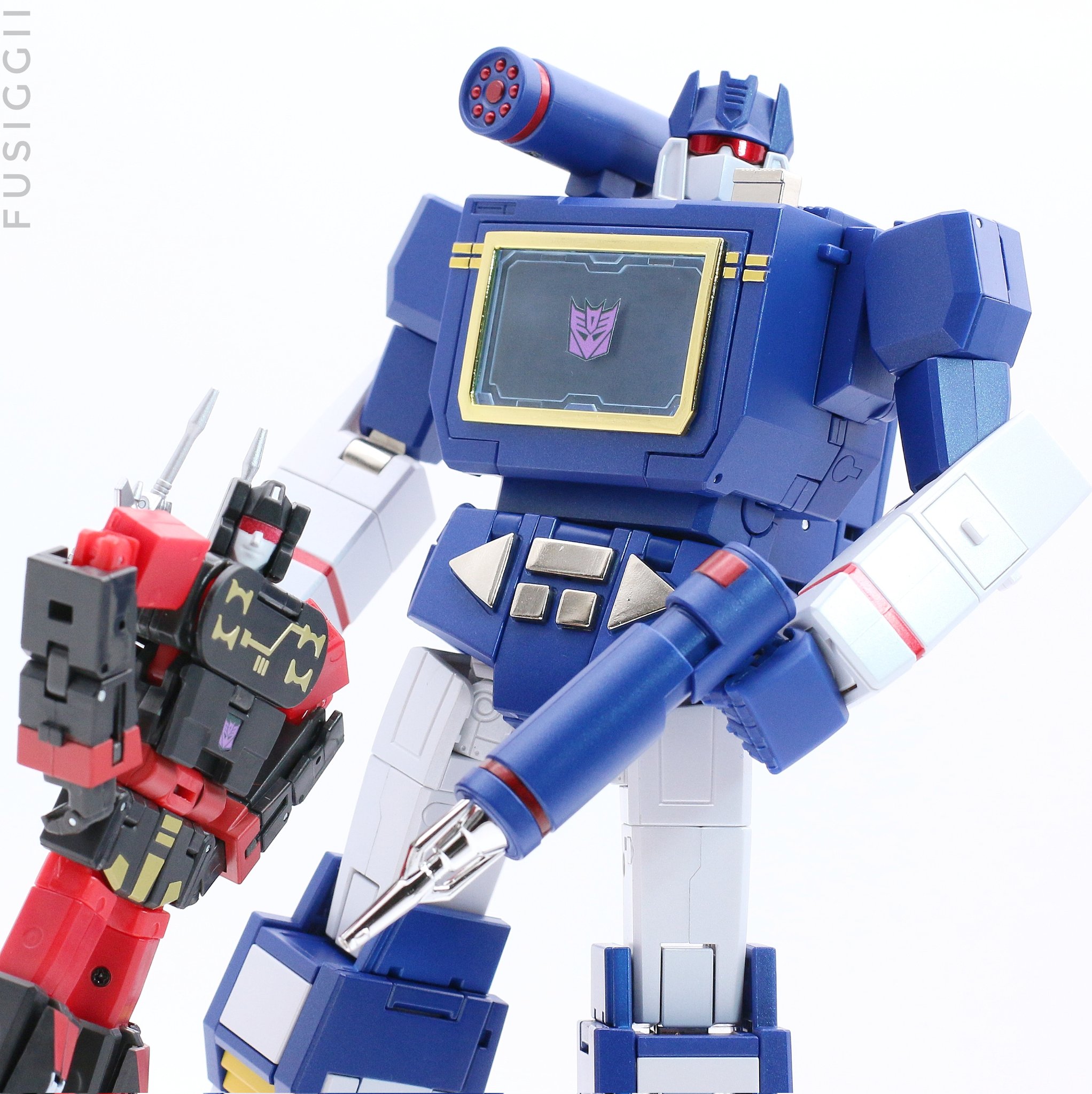 Robot Paradise RP-01 Acoustic Wave Soundwave w/ Frenzy