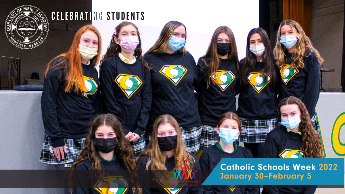 OLMA_NJ's tweet photo. To cap off a great ITV and Catholic Schools Week, we celebrated our OLMAzing Villagers, the heart and soul of OLMA!  On Thursday we honored our 2022 Unsung Heroes and on Friday we showed appreciation for all of our students with a little fun and games!  #OLMASisterhood https://t.co/b4QtoBQwBB