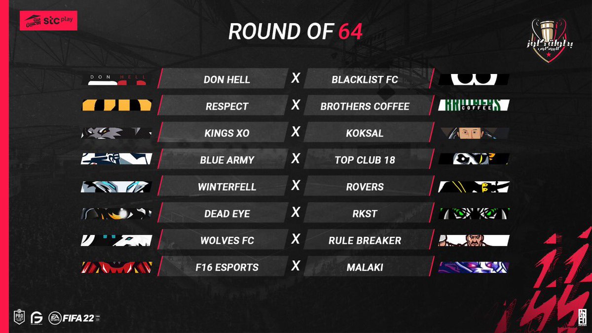 cup_kl's tweet photo. 🤩 مواجهات دور ال 64 🔥

⏰ | 11:00 
📆 | 06-02-2022

#stcplay https://t.co/fgohuSZQK0