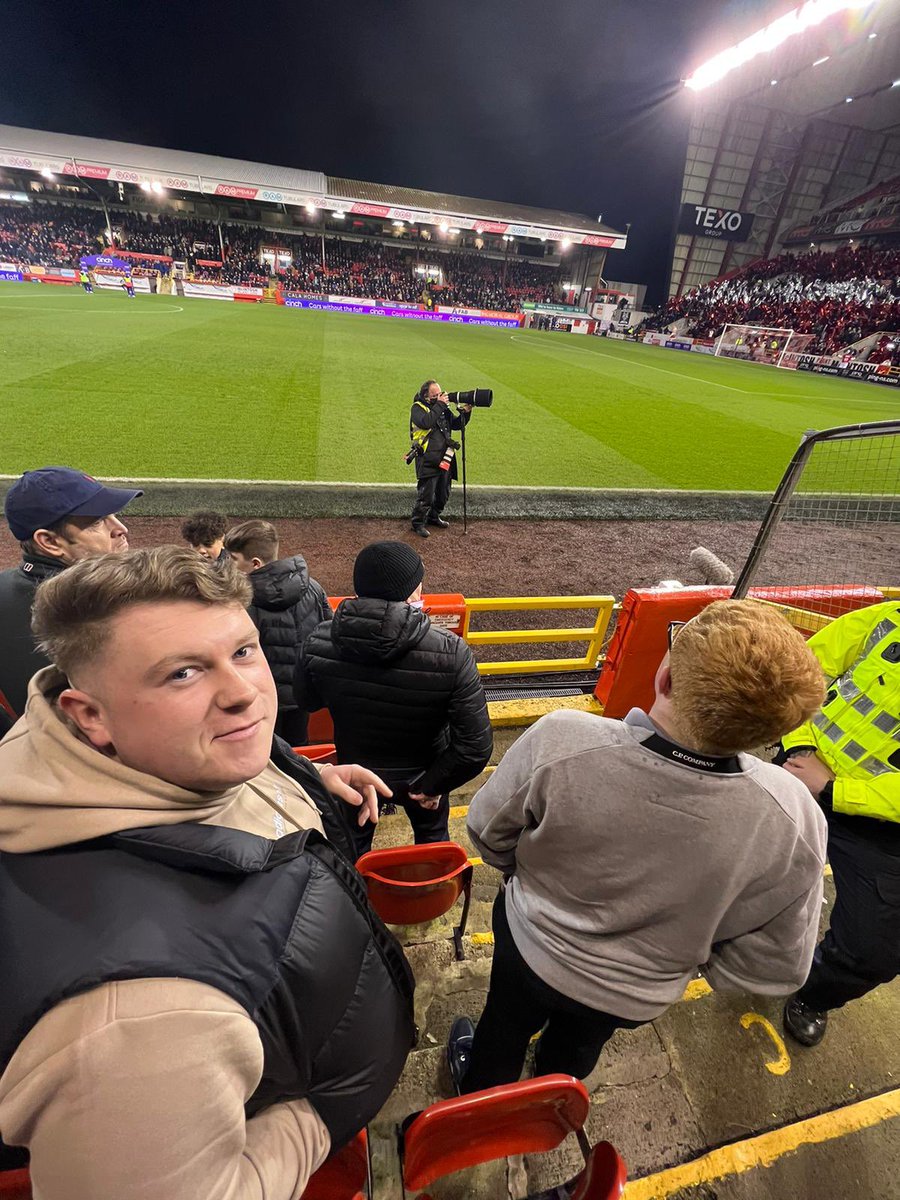 sam_norrie's tweet photo. Anyone know who this top don on the right is? Was also pictured at Ross County away. Believe his name is Sam. Just want to know if he’ll be at the fence on Wednesday. #COYR https://t.co/fz5vxVk7Tp