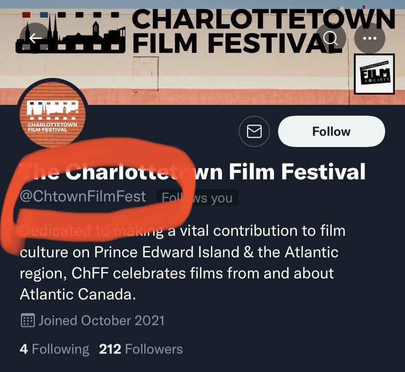 A sad little local person has once again decided to create fake ChFF accounts please REPORT and BLOCK  them. They stole our logo, our laurels and our media. Our account is <a href="/ChFFestival/">ChFF</a>  anyone else is a fake account. Thanks to all the supporters out there !