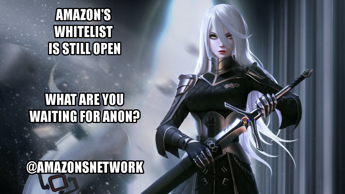 enjoywithouthey's tweet photo. The next gen of Treasury DAO's is upon us. Get on the Whitelist now, anon. $AMAZ

@AmazonsNetwork https://t.co/XhpQ9FKO0t