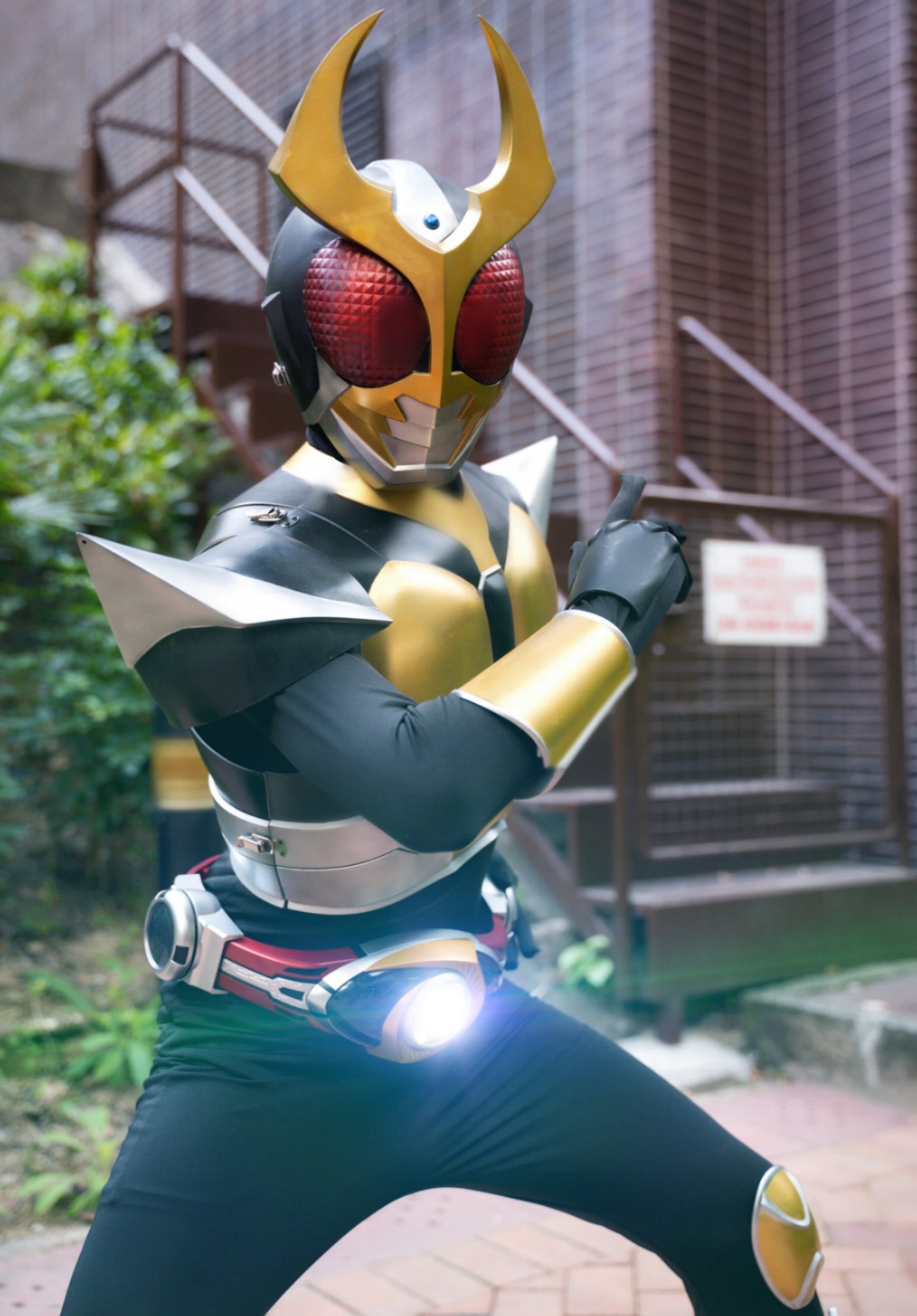 仮面ライダーアギト　変身ベルト+アトラクスーツ衣装 仮面ライダーアギト 変身ベルト+アトラクスーツ衣装 仮面ライダー