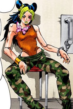 LEINEHAPPY's tweet photo. Jolyne Cujoh From Jojo's bizarre adventure: Stone Ocean https://t.co/tHbAJvLZqq