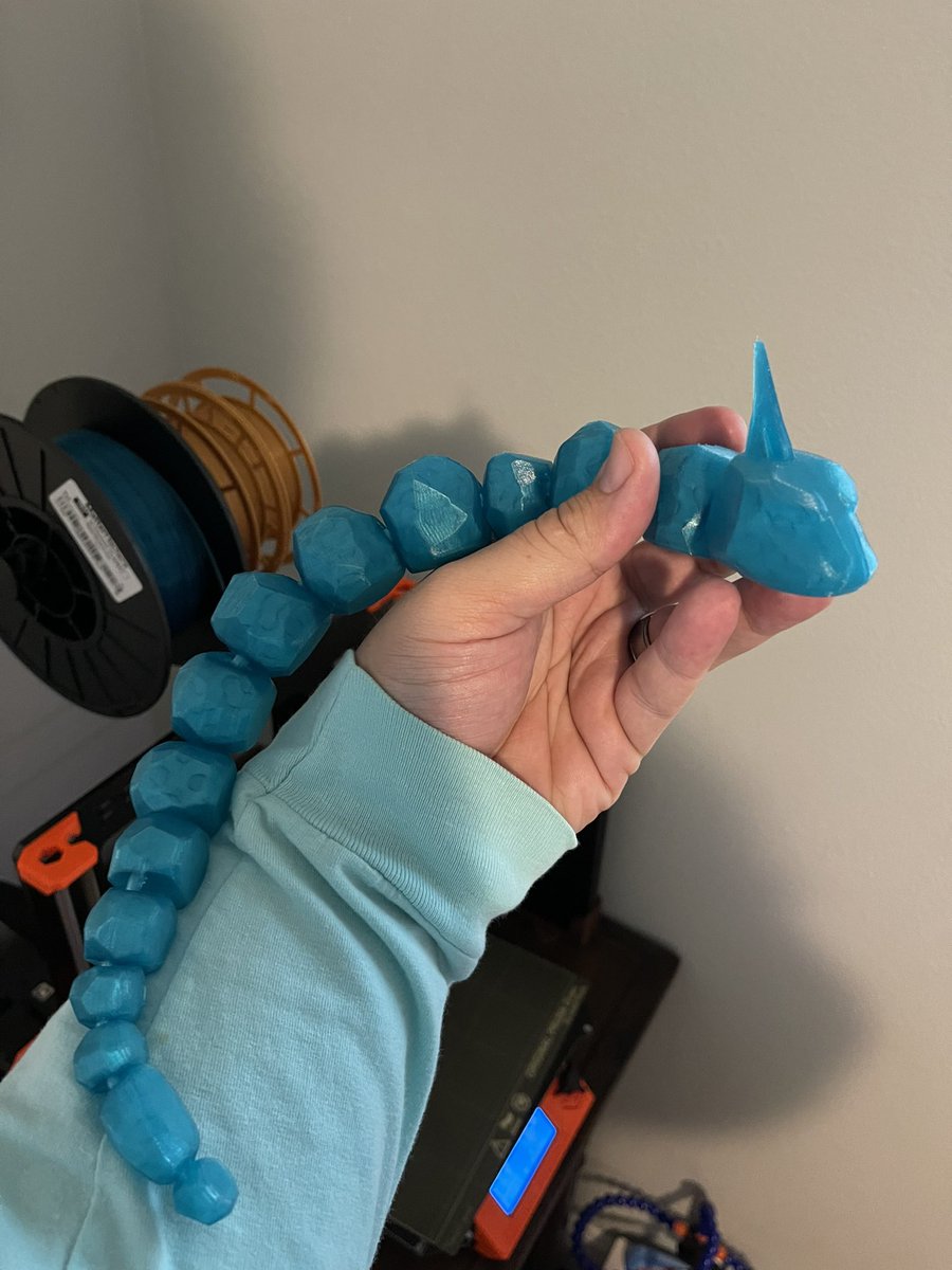 prints3_d's tweet photo. Thank you @ChelsC423 for the awesome Onyx model. My kids love them. Printed on @Prusa3D with @MatterHackers pro PLA https://t.co/GZXLgP8vIi