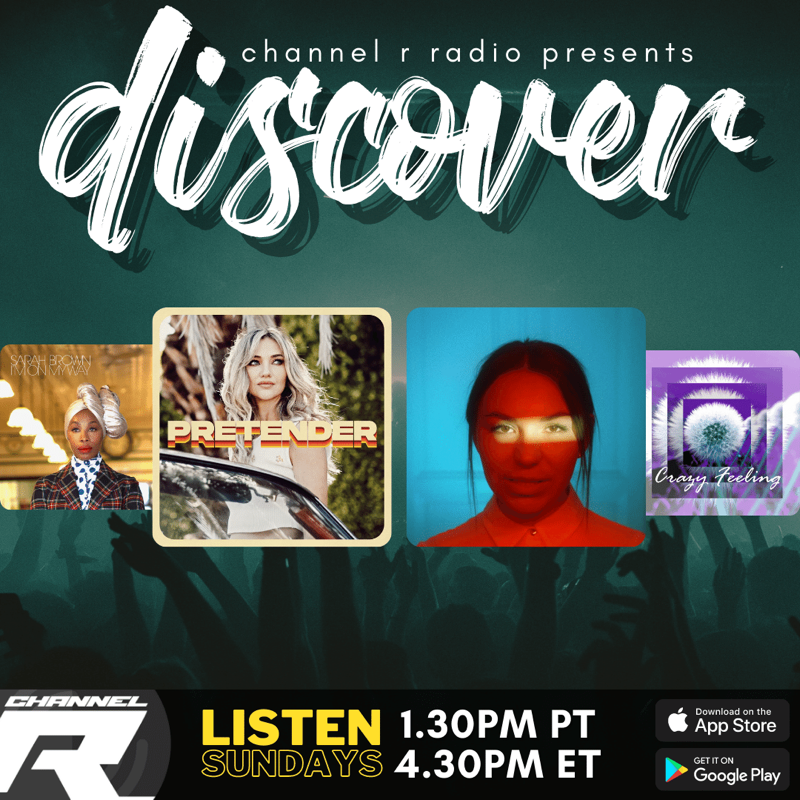 channelrradio's tweet photo. 🎤Channel R Discover featuring the emerging artists curated by @Tara_TLT starts NOW. On the show: @_SarahDarling, #AndieJ, @SarahBrownVocal, #RodericH, #LexGibbon, #JesseRoper, @MelMaryns, @byronmajor13, @BGooganheimer + more
Listen on the website or app: https://t.co/AI9xiSi8FR