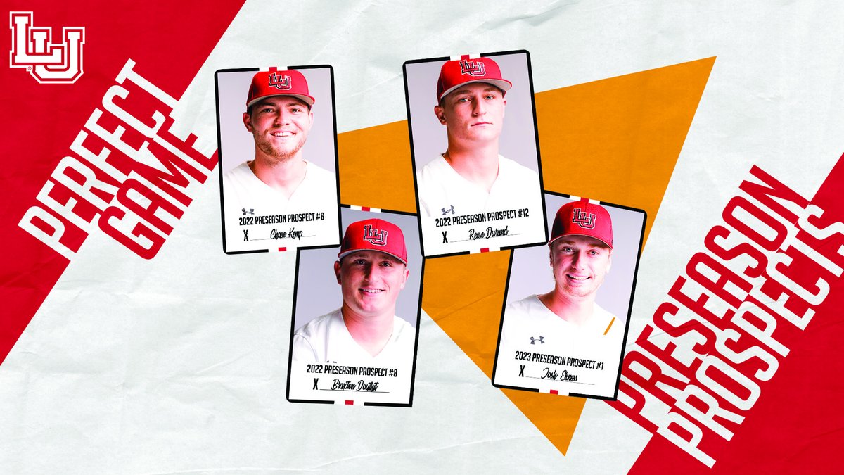 Lamar_Baseball's tweet photo. Cardinals receive preseason praise from Perfect Game. Kemp and Ekness named PG Preseason All-WAC, Ekness named PG WAC Preseason Pitcher of the Year, and Kemp, Ekness, Durand and Douthit garner top  prospect attention. #WeAreLU

Story: https://t.co/ugbNtelGUY https://t.co/ok3UA0HEyv