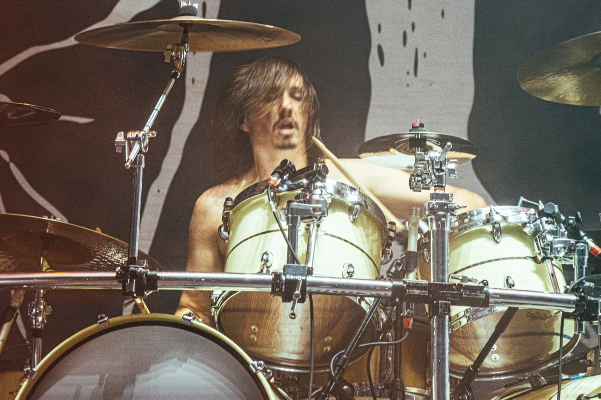 Congrats Mario Duplantier of @GojiraMusic on winning the #drumeoawards 🤘🎉

📸 @jacquelingphoto 
11/11/2021 
#Gojira 

#drummer #welcometorockville #rockville #marioduplantier #gojiraband #gojiraofficial #concertphotography #drummers #drumeo #deathmetal #metalmusic