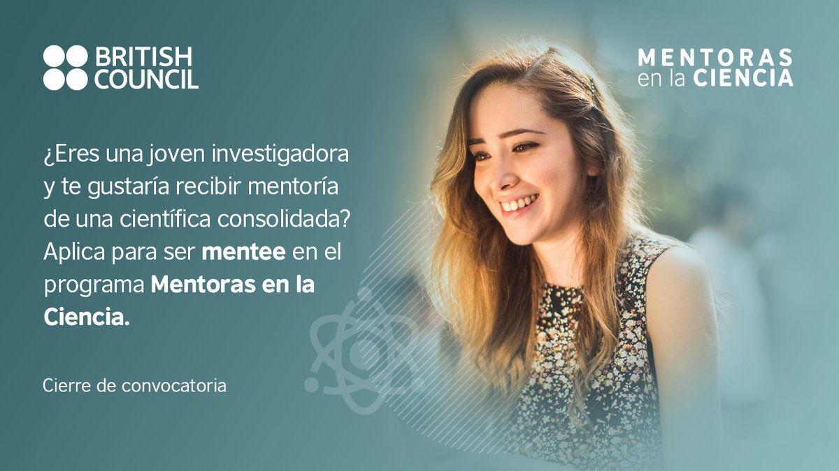 👩‍🔬En #MentorasEnLaCiencia buscamos crear una red de apoyo entre mujeres investigadoras.

Intégrate a la primera generación de mentees y recibe asesorías especializadas en áreas STEM por científicas consolidadas miembros del SNI.

Postúlate ✍️ bit.ly/3uldmwJ