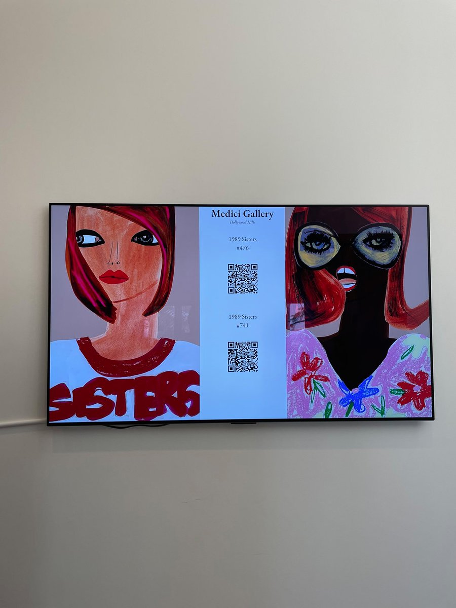 BudSnob's tweet photo. Today is a historic day for #WomeninNFTs . @worldofwomennft at @ChristiesInc and @1989Sisters at @CozomoMedici 's Medici Collection in the Hollywood Hills. Pinch me please. Congrats @YKarkai &amp; @BlondeLasagna . Legends. https://t.co/x4V3unJsNB